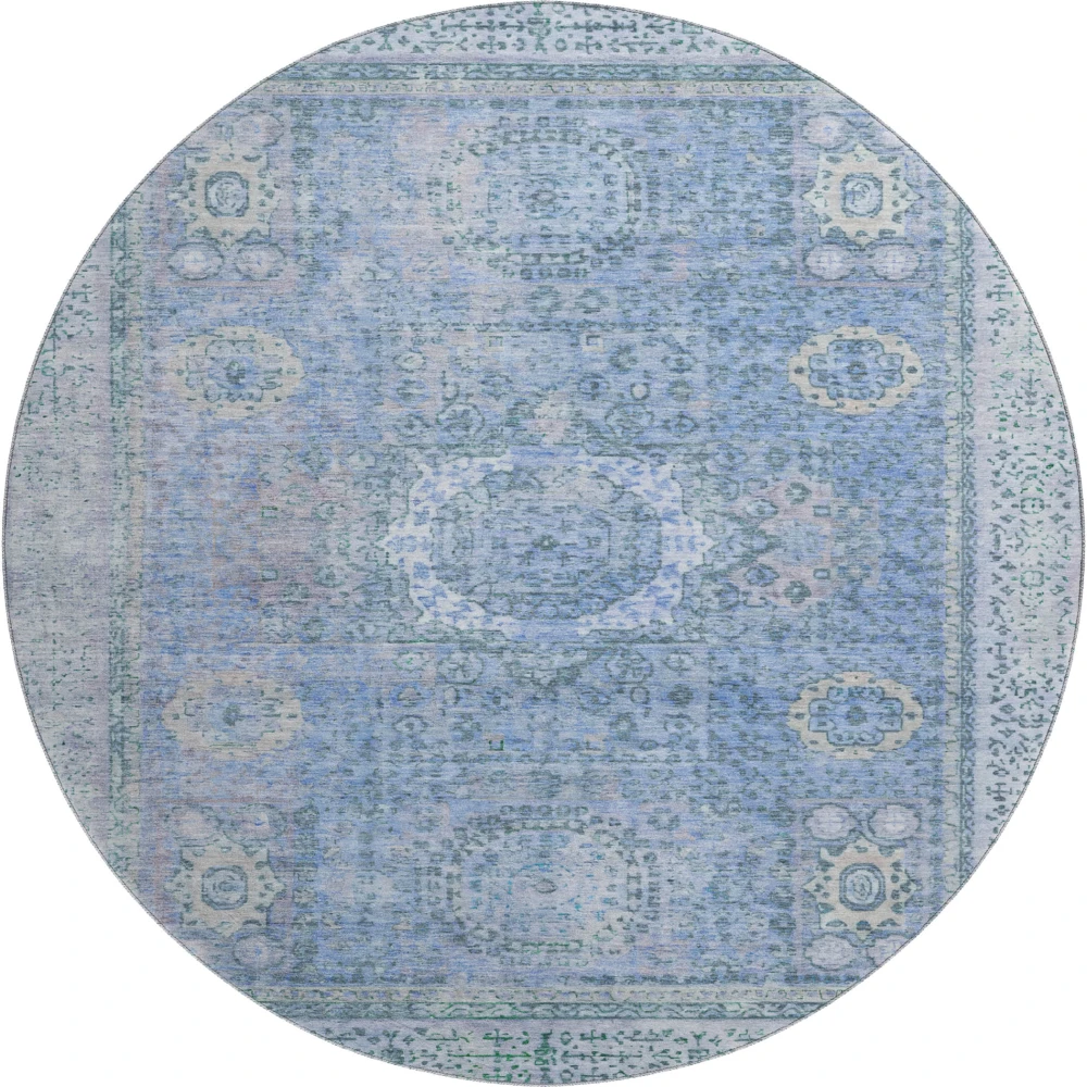 Mayfield AMF1740 Blue 8' x 8' Rug