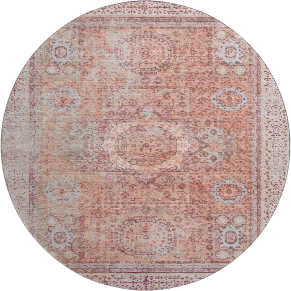 Mayfield AMF1740 Orange 8' x 8' Rug