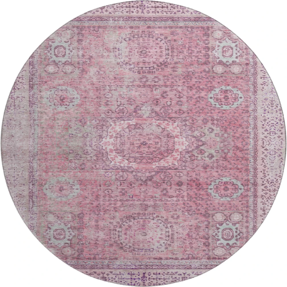 Mayfield AMF1740 Pink 8' x 8' Rug