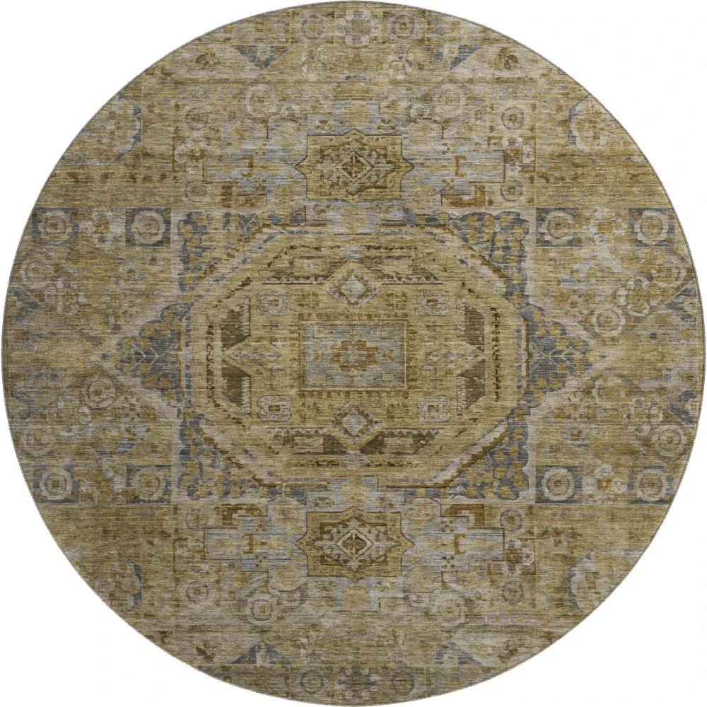 Mayfield AMF1743 Brown 8' x 8' Rug