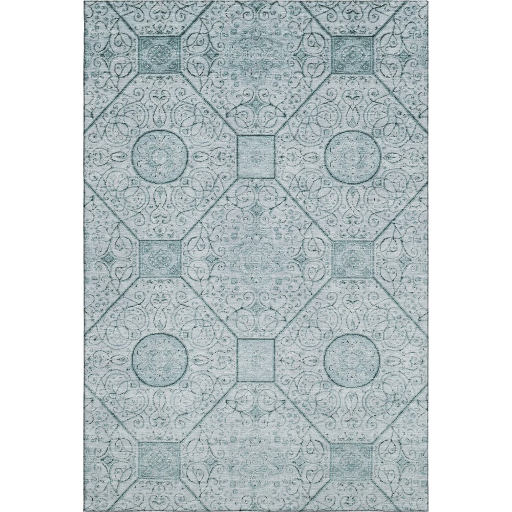 Mayfield AMF1748 Aqua 9' x 12' Rug
