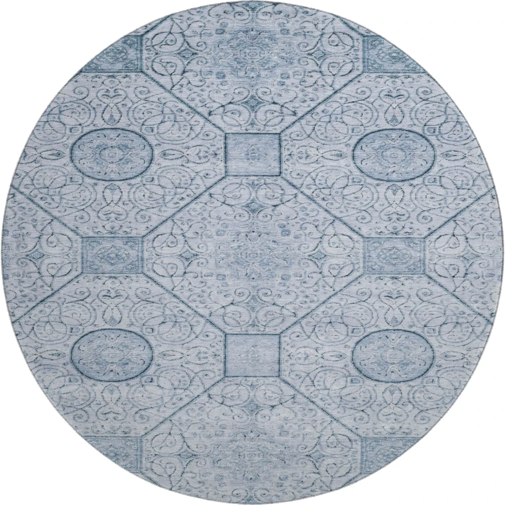 Mayfield AMF1748 Blue 8' x 8' Rug
