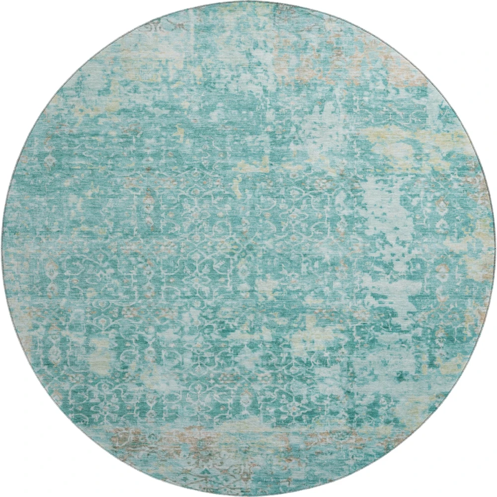 Mayfield AMF1752 Teal 8' x 8' Rug