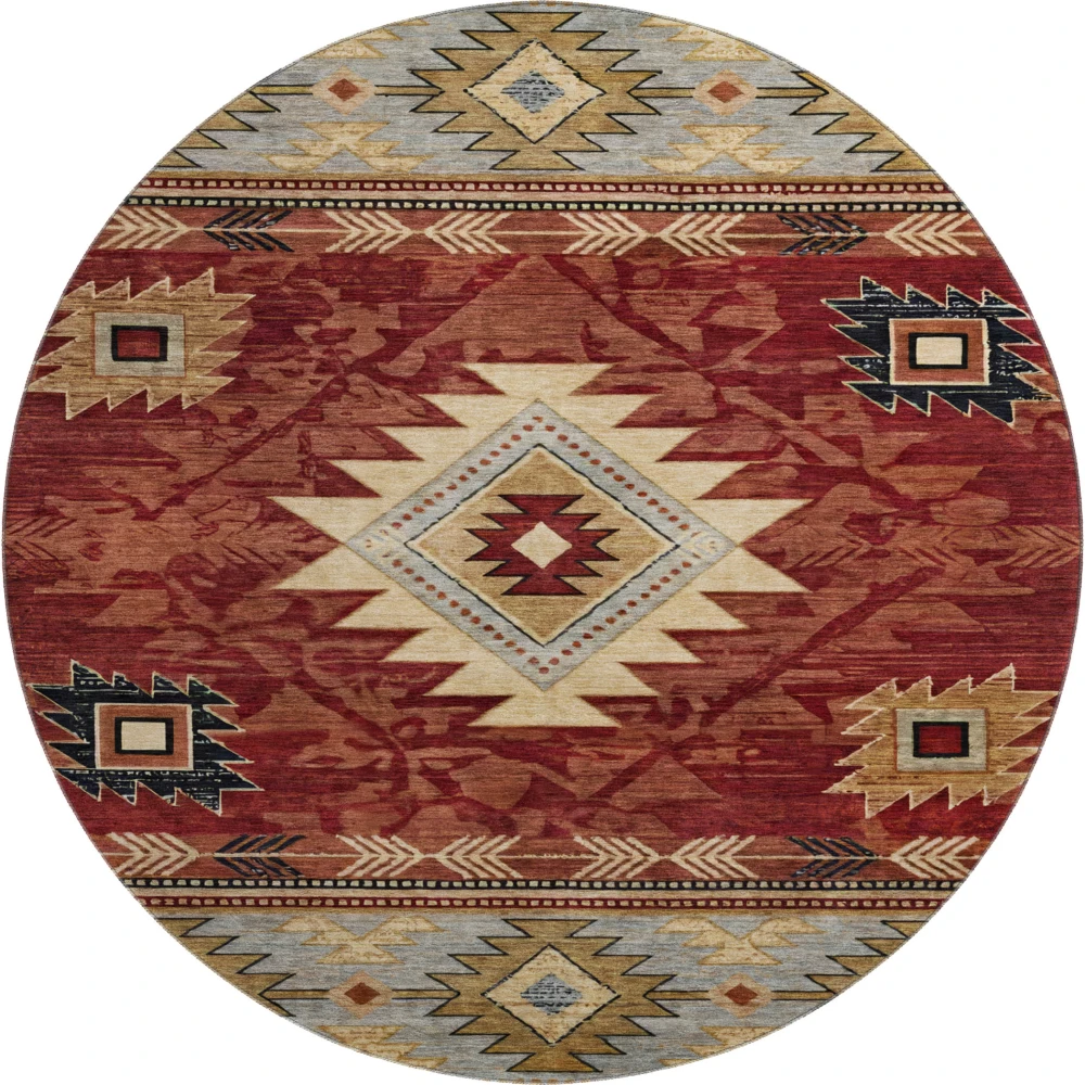 Mayfield AMF1754 Paprika 8' x 8' Rug