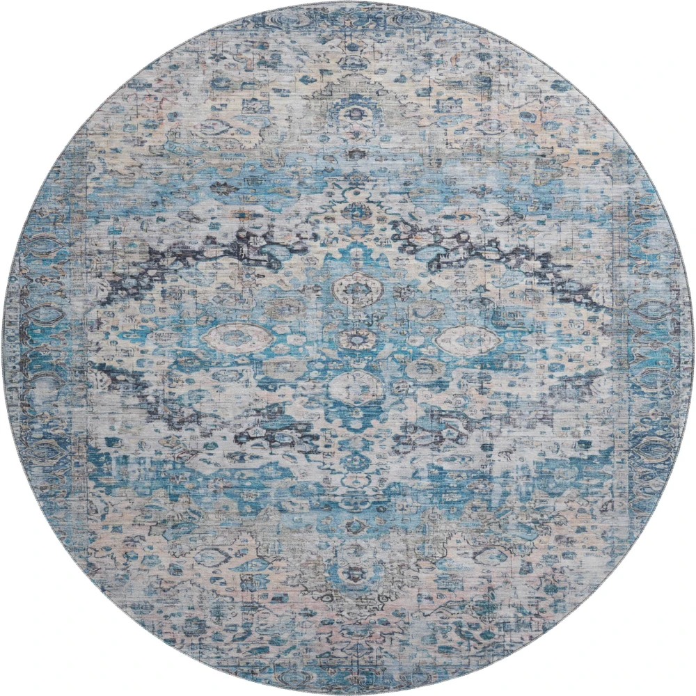 Mayfield AMF1755 Blue 8' x 8' Rug