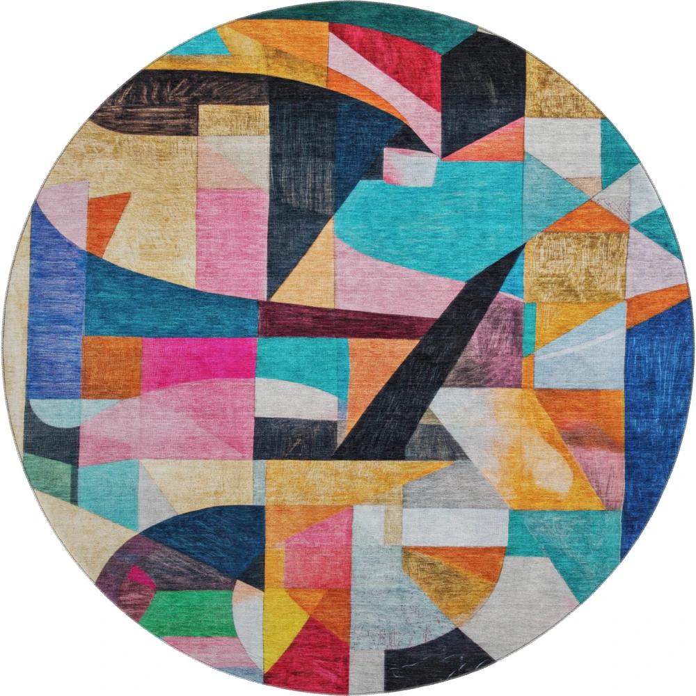 Mayfield AMF1757 Blue 8' x 8' Rug