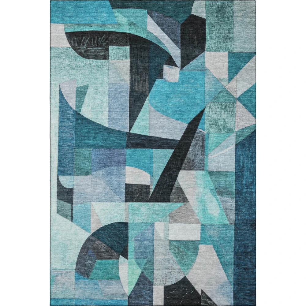 Mayfield AMF1757 Teal 10' x 14' Rug
