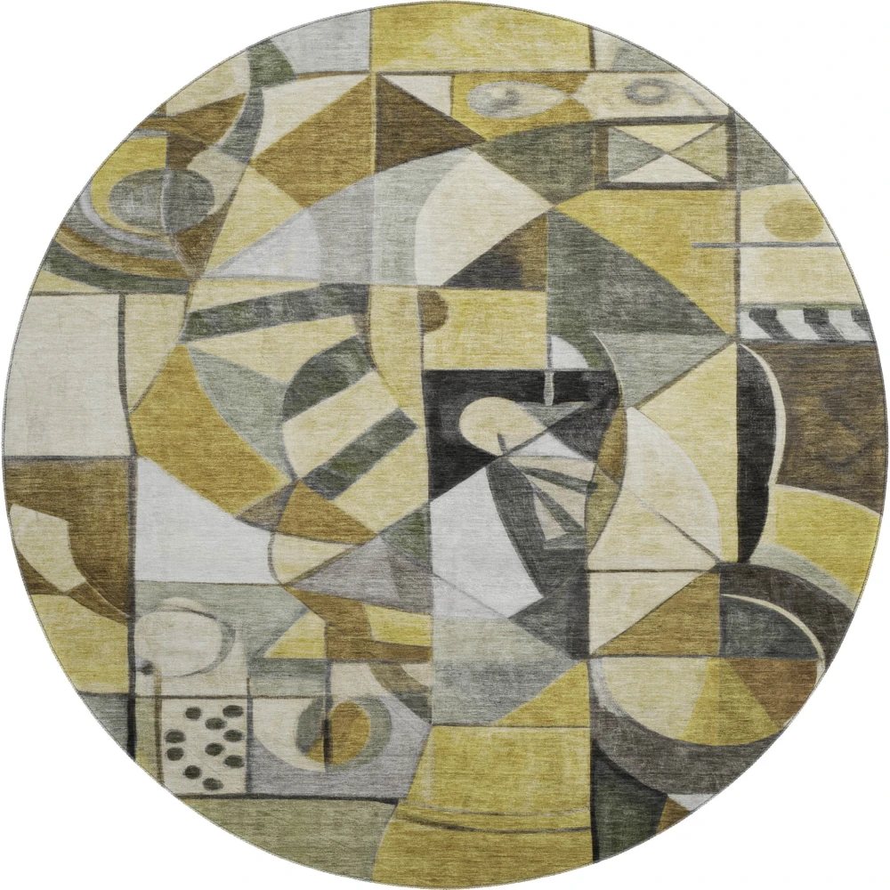 Mayfield AMF1758 Brown 8' x 8' Rug