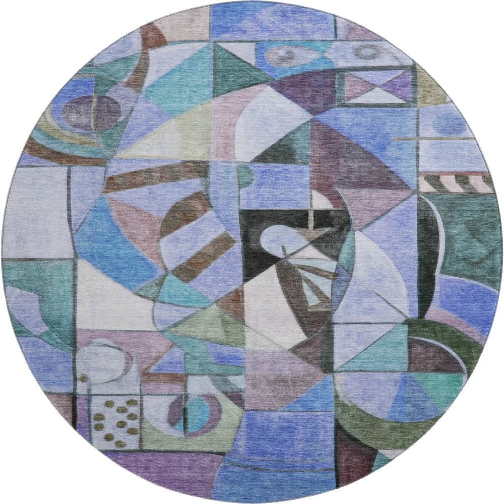 Mayfield AMF1758 Green 8' x 8' Rug
