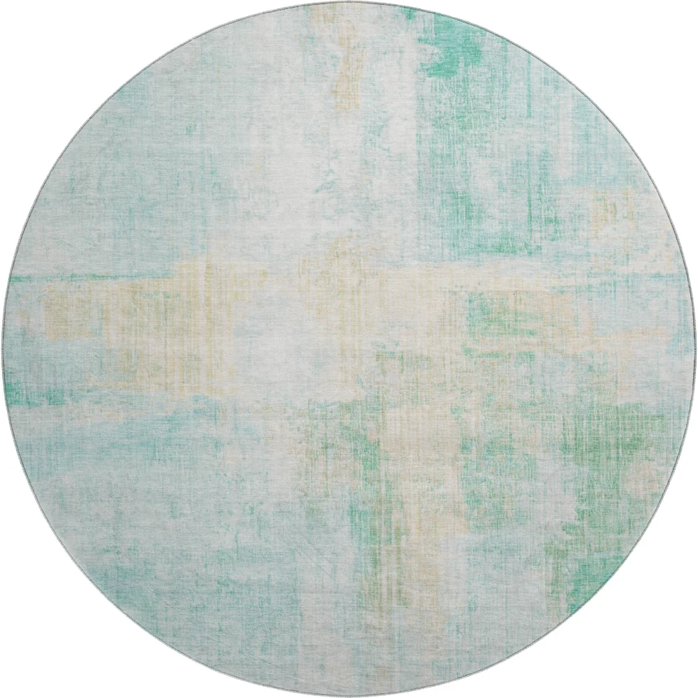 Mayfield AMF1759 Teal 8' x 8' Rug