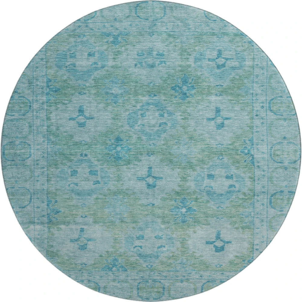Mayfield AMF1760 Teal 8' x 8' Rug