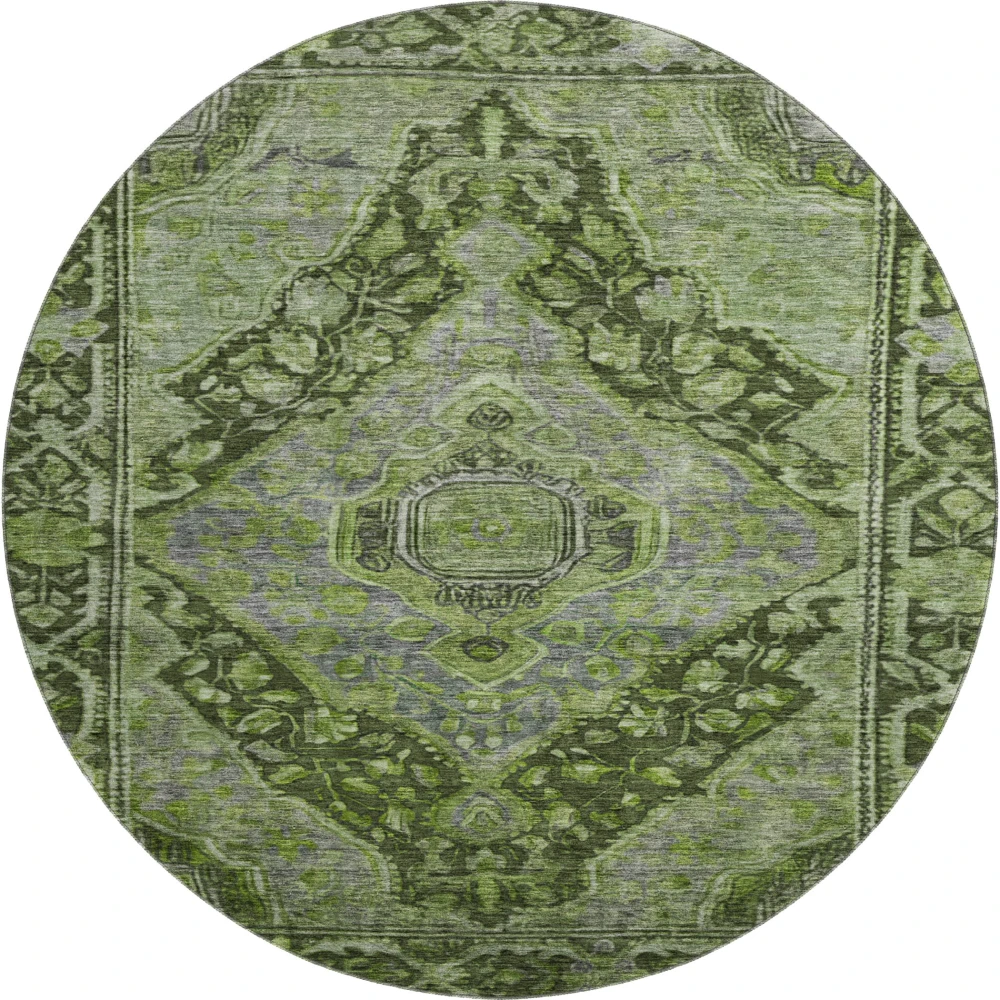 Mayfield AMF1761 Olive 8' x 8' Rug