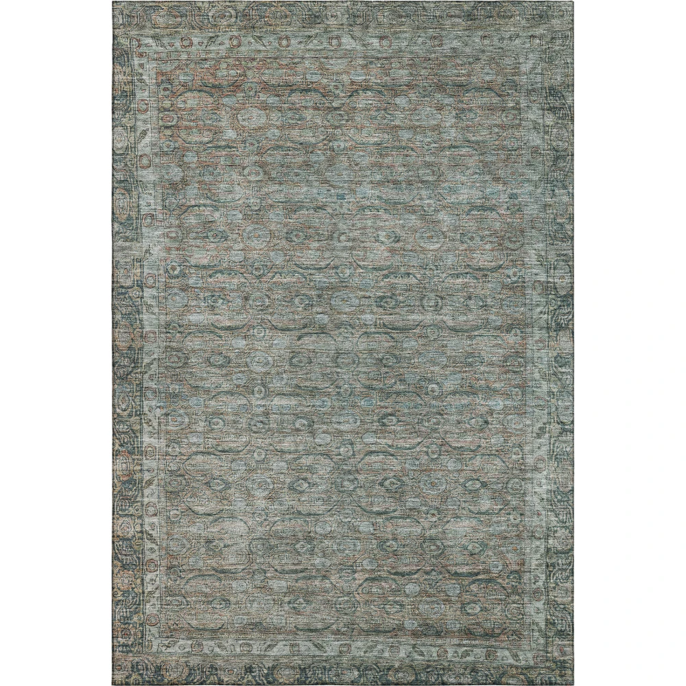 Mayfield AMF1762 Teal 3' x 5' Rug