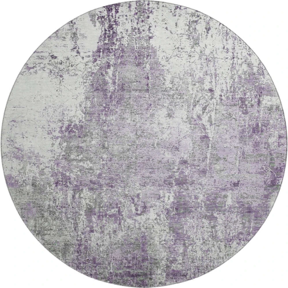 Mayfield AMF1765 Plum 8' x 8' Rug