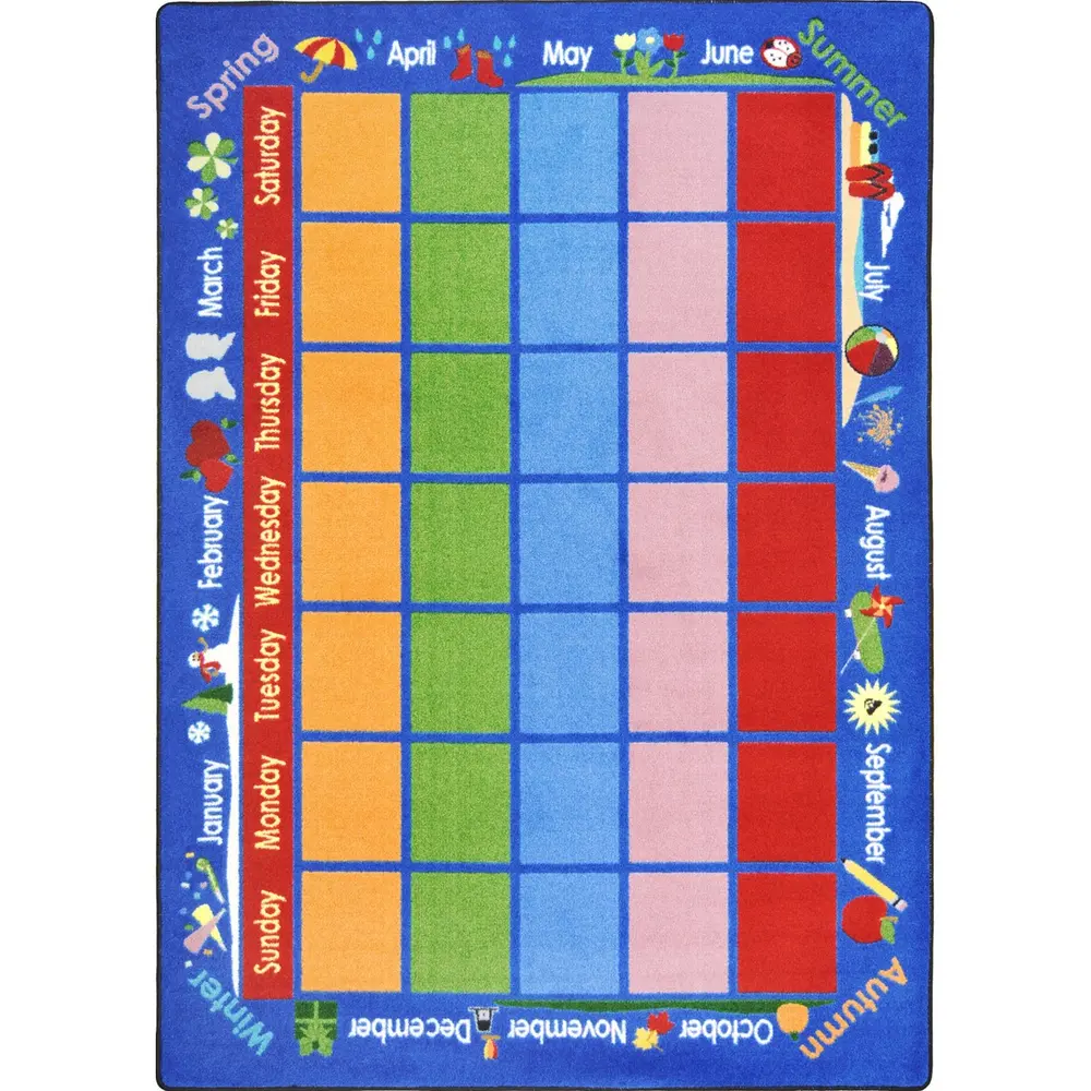 Kid Essentials Celebrations Calendar 5'4