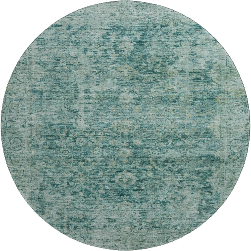 Mayfield AMF1773 Teal 8' x 8' Rug