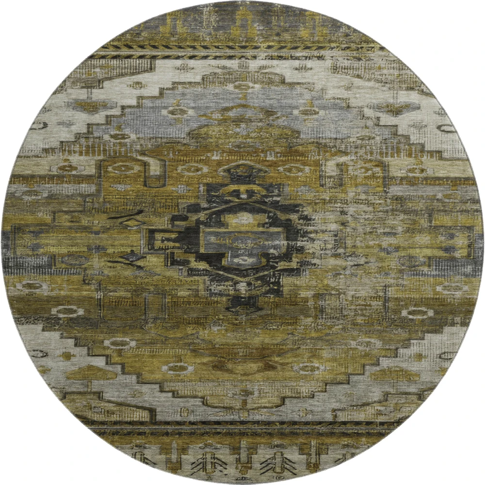 Mayfield AMF1776 Brown 8' x 8' Rug