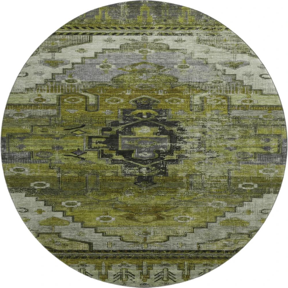 Mayfield AMF1776 Olive 8' x 8' Rug