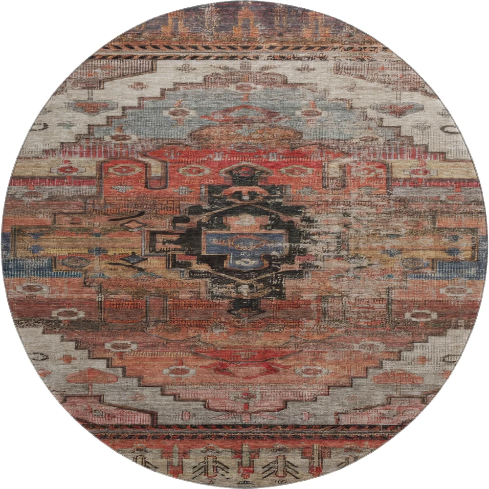 Mayfield AMF1776 Paprika 8' x 8' Rug