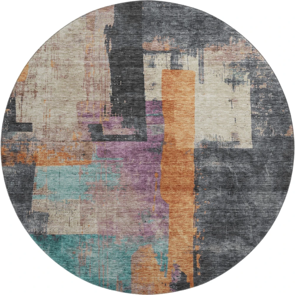 Mayfield AMF1779 Charcoal 8' x 8' Rug