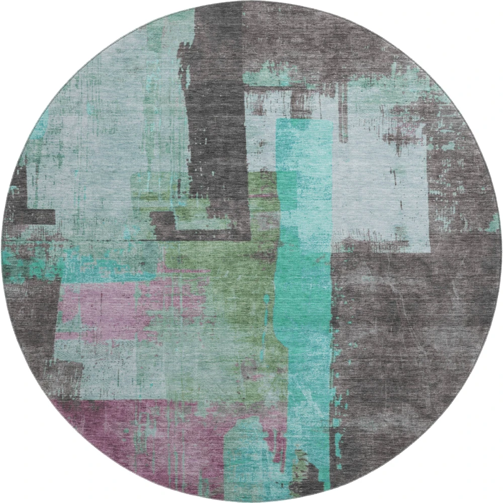 Mayfield AMF1779 Teal 8' x 8' Rug