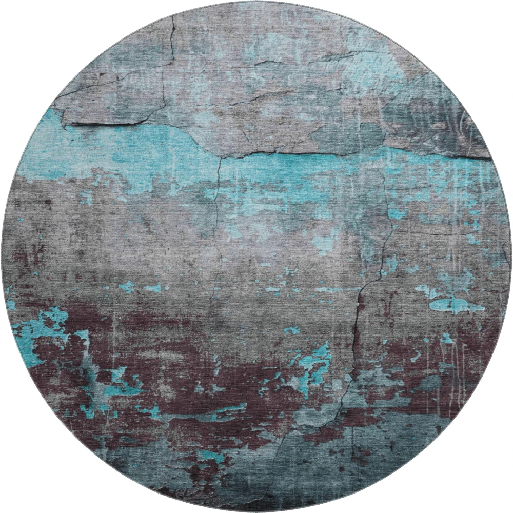 Mayfield AMF1780 Teal 8' x 8' Rug