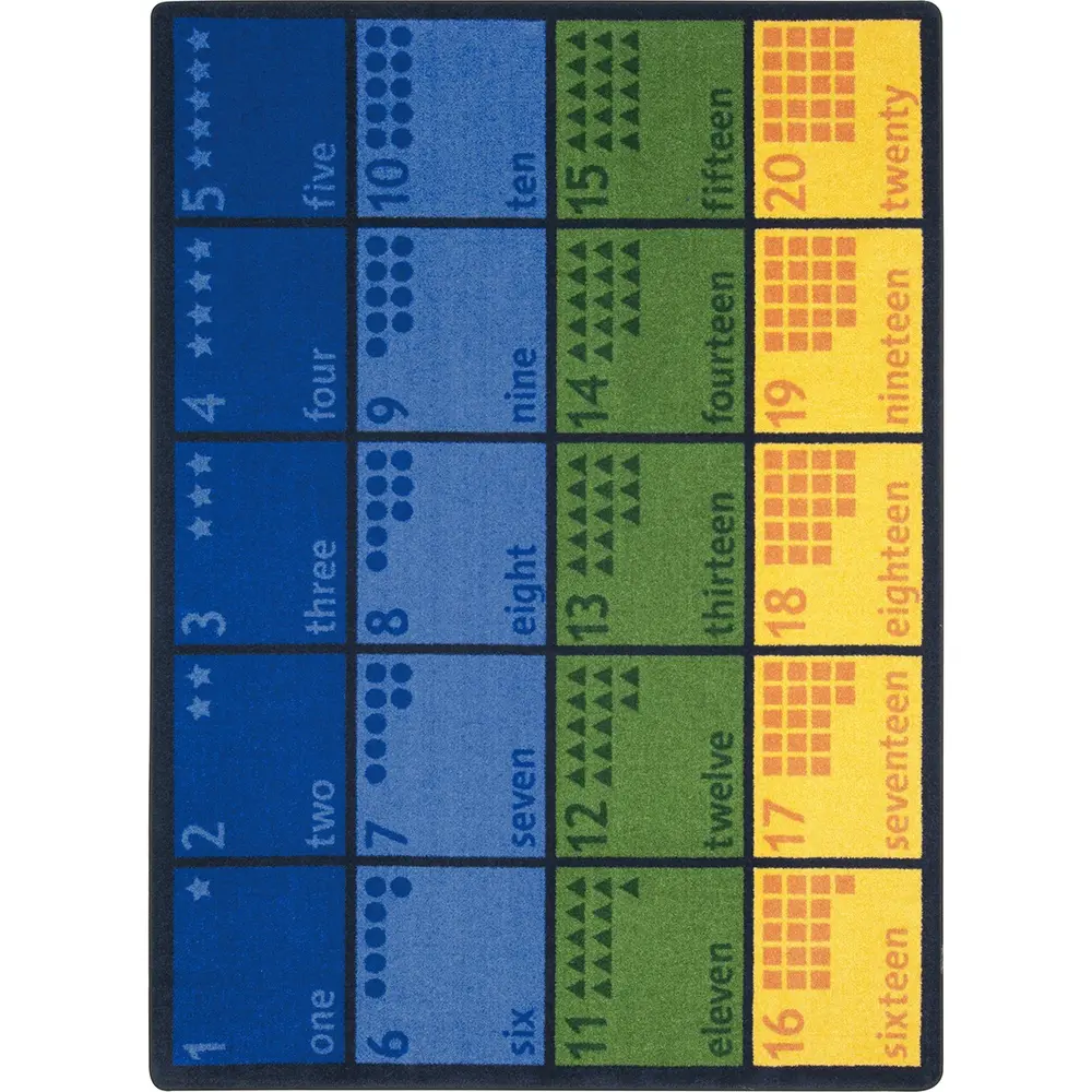 Kid Essentials Count with Me 7'8