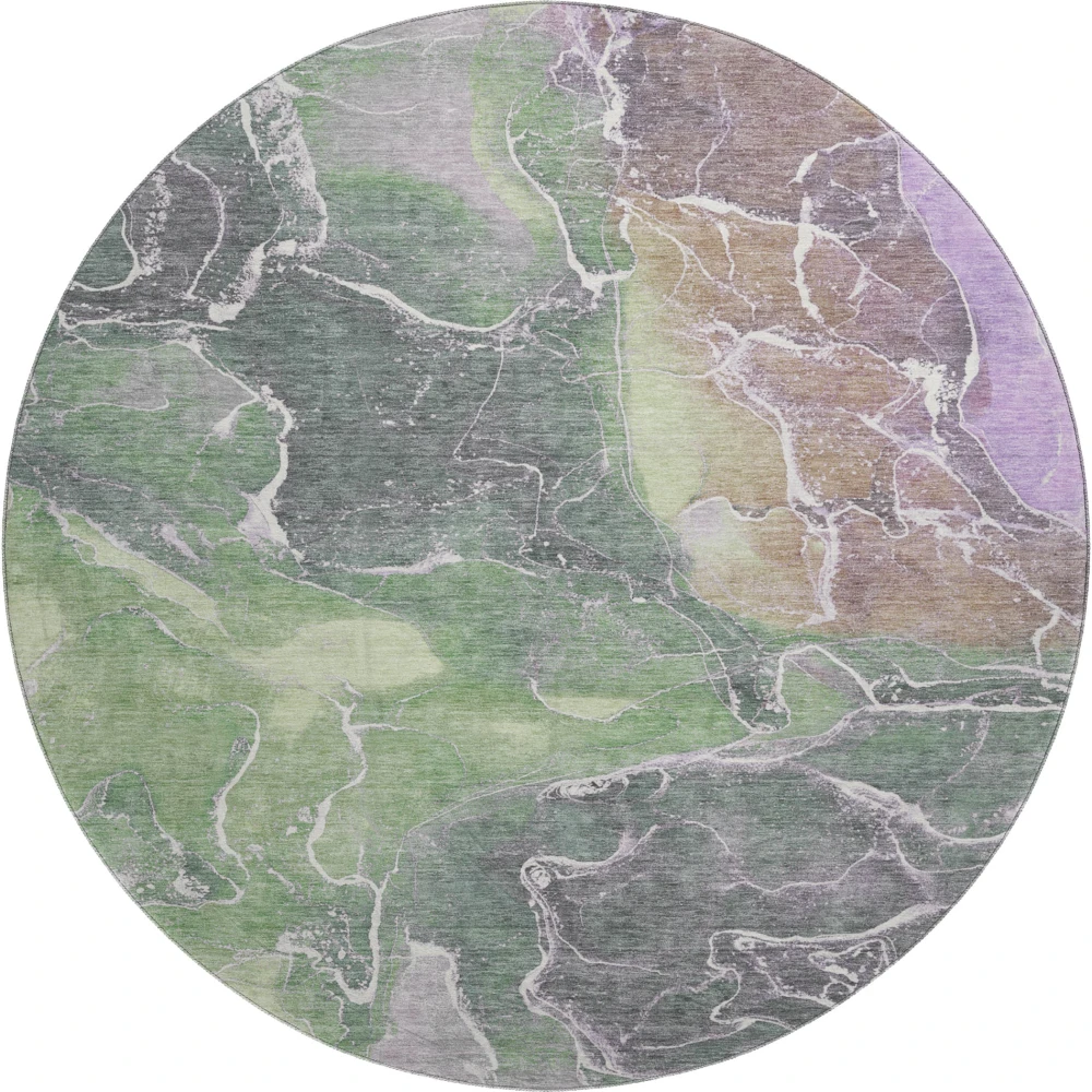 Mayfield AMF1782 Green 8' x 8' Rug