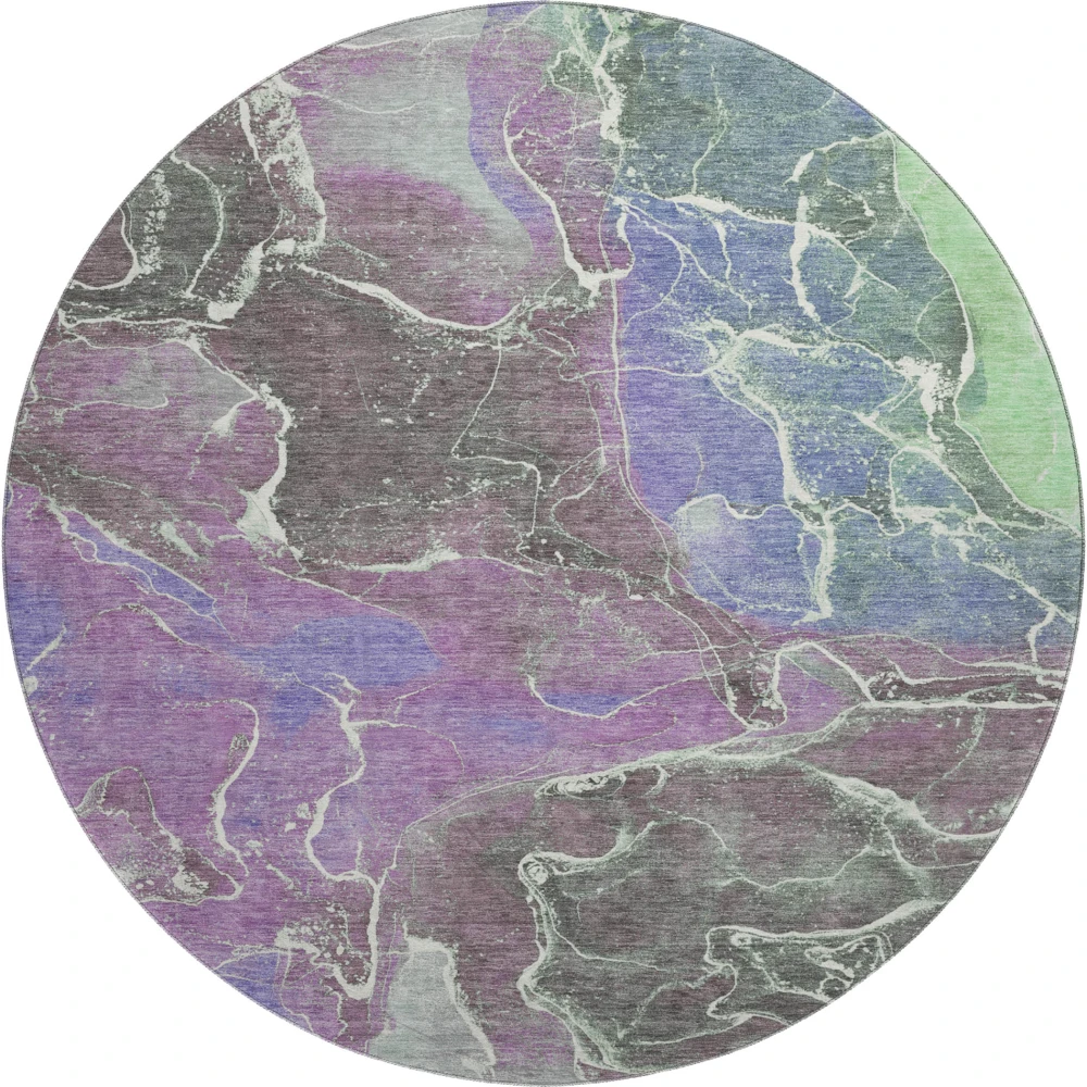 Mayfield AMF1782 Purple 8' x 8' Rug