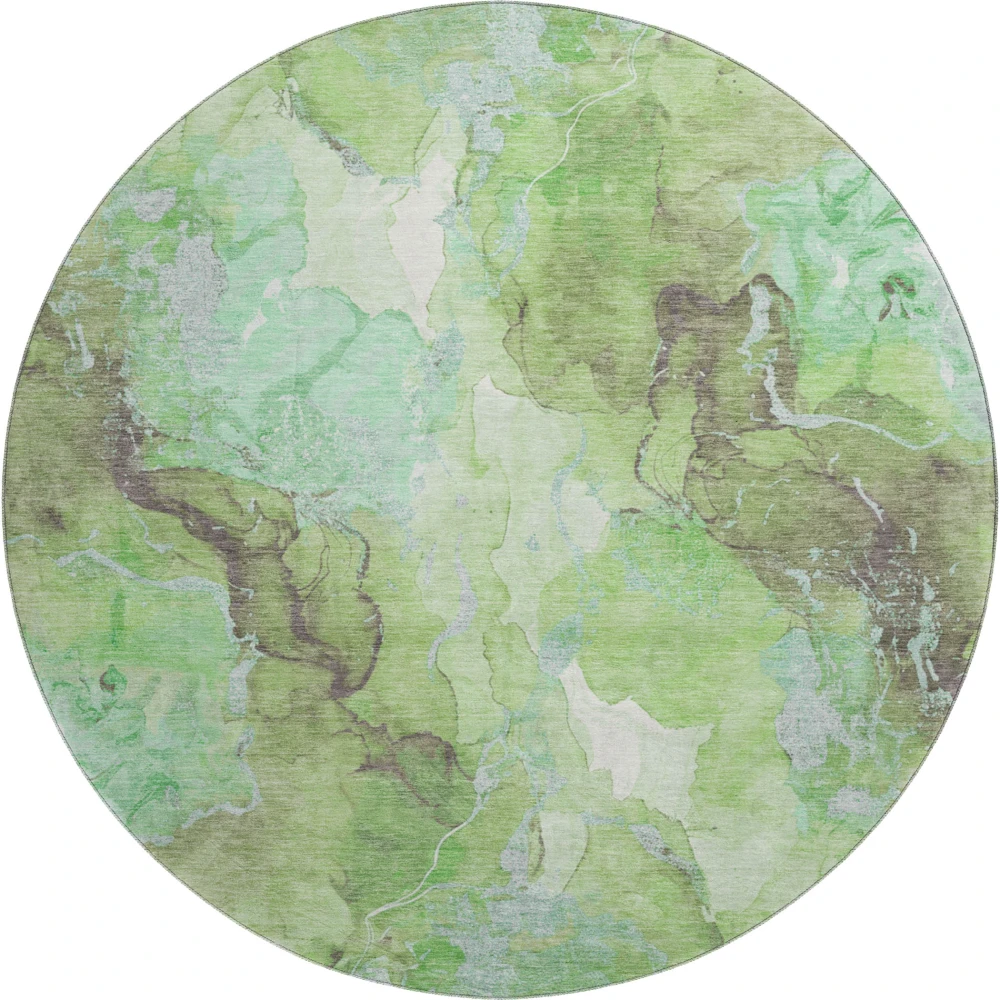 Mayfield AMF1785 Green 8' x 8' Rug