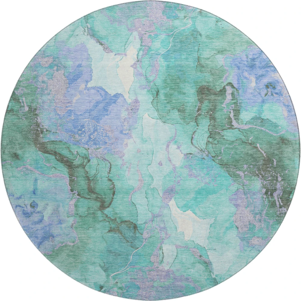 Mayfield AMF1785 Teal 8' x 8' Rug