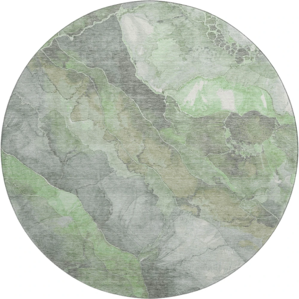 Mayfield AMF1787 Green 8' x 8' Rug