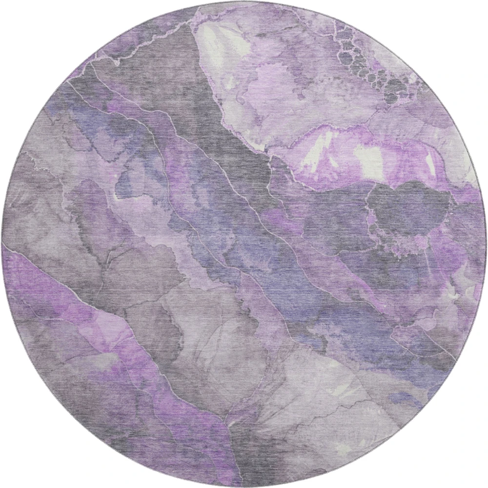 Mayfield AMF1787 Purple 8' x 8' Rug