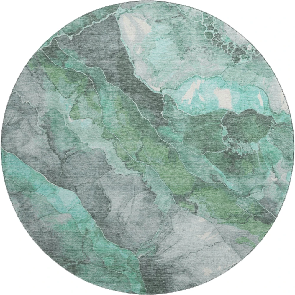 Mayfield AMF1787 Teal 8' x 8' Rug
