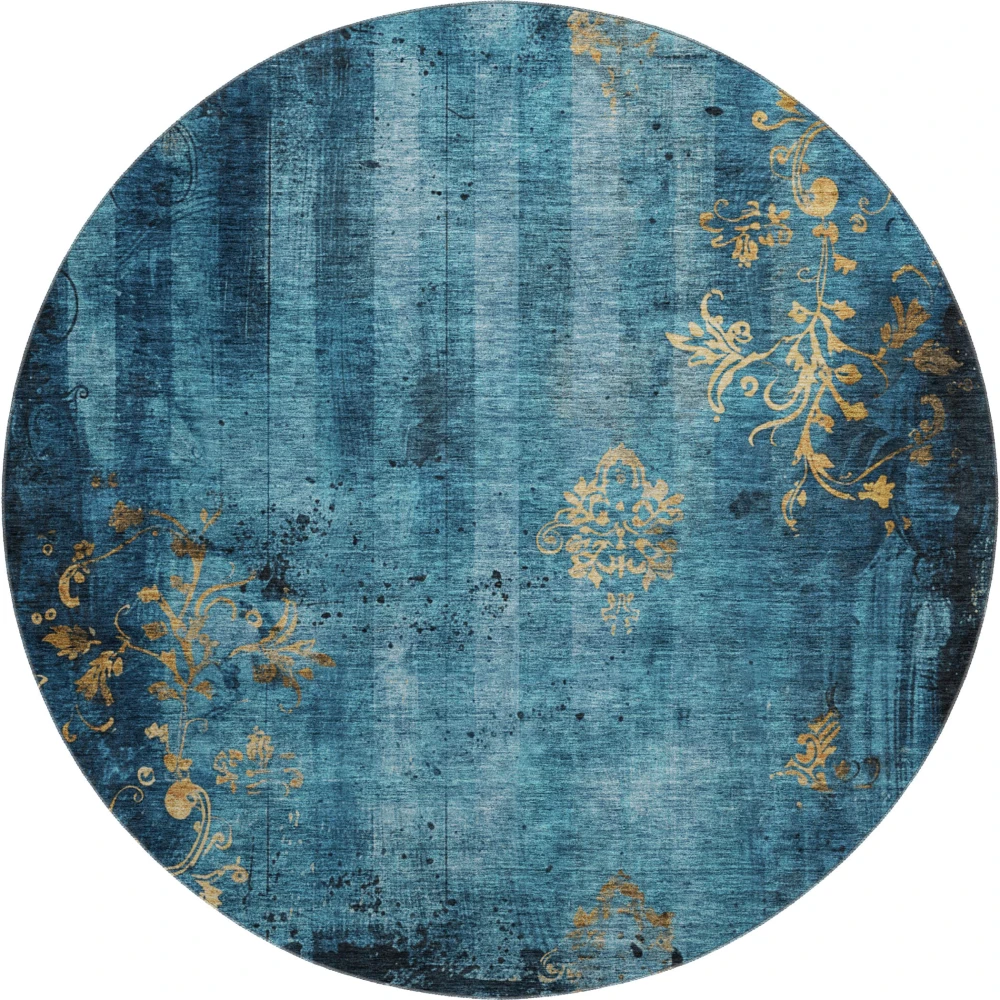 Mayfield AMF1788 Blue 8' x 8' Rug
