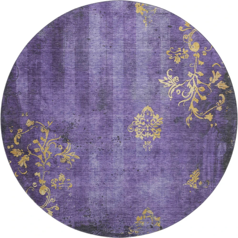 Mayfield AMF1788 Purple 8' x 8' Rug
