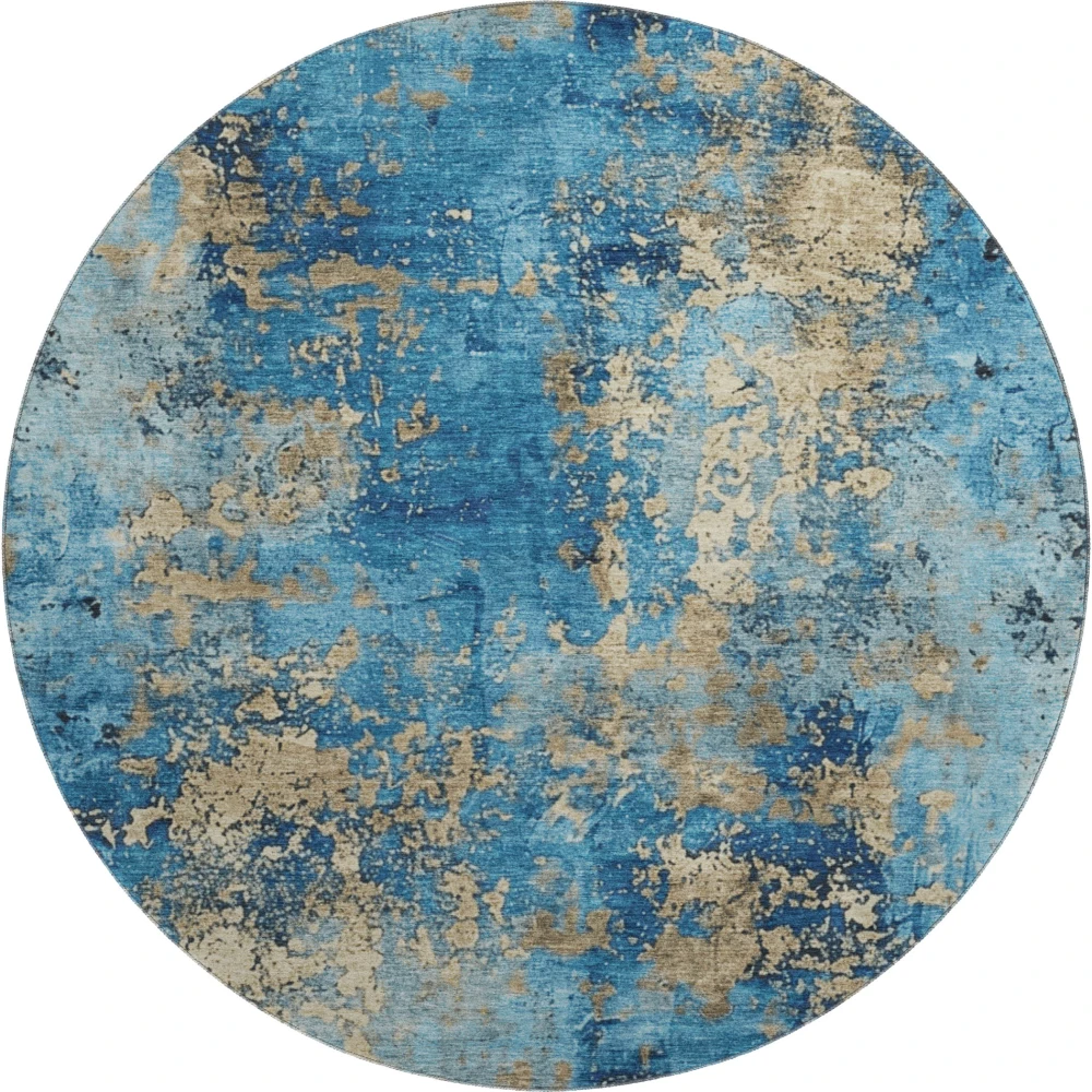 Mayfield AMF1789 Blue 8' x 8' Rug