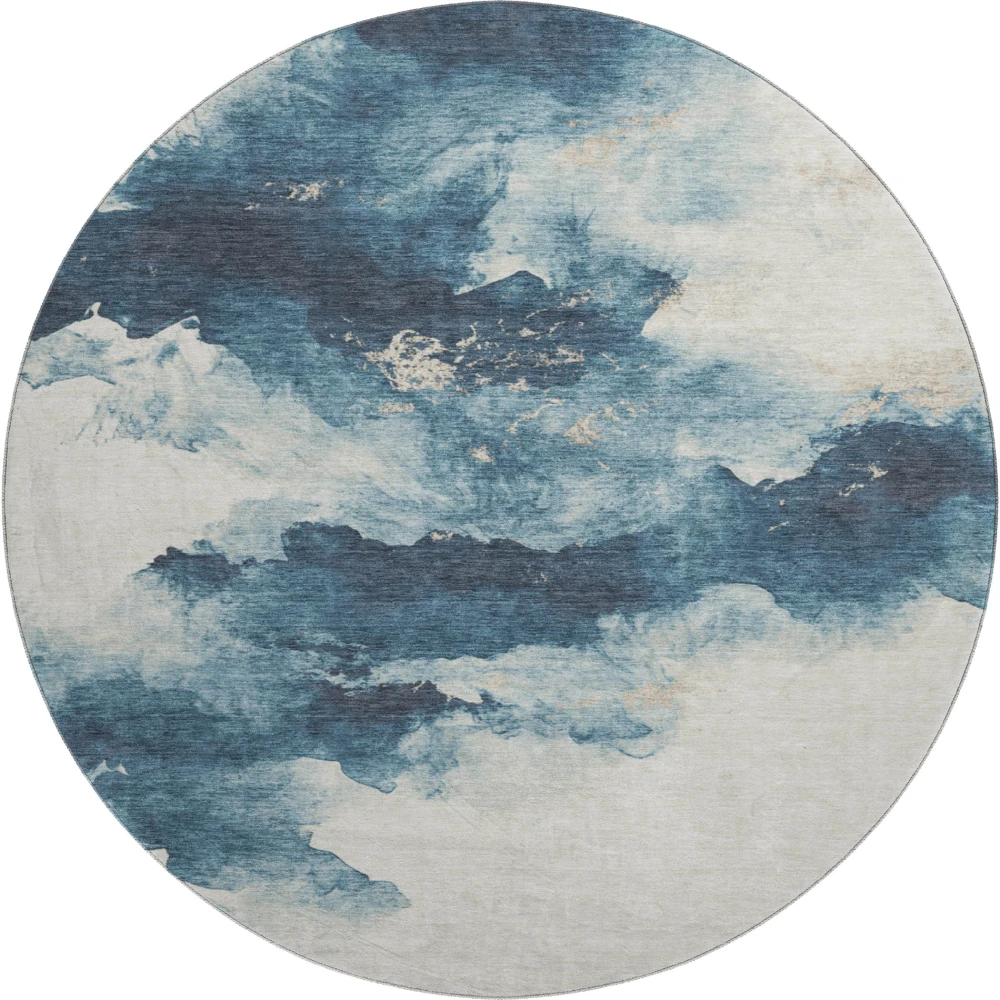 Mayfield AMF1801 Navy 8' x 8' Rug