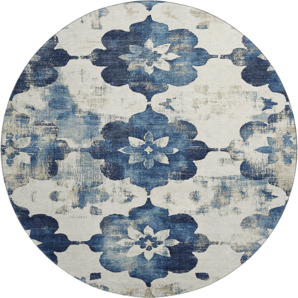 Mayfield AMF1802 Navy 8' x 8' Rug