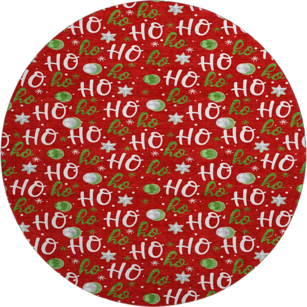 Mayfield AMF1810 Red 8' x 8' Rug