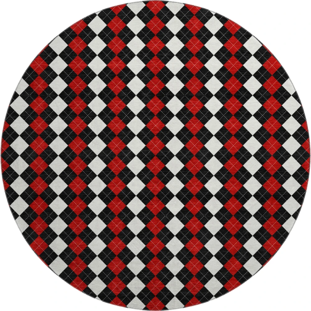 Mayfield AMF1812 Black 8' x 8' Rug