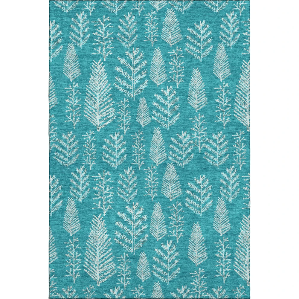 Mayfield AMF1813 Teal 3' x 5' Rug
