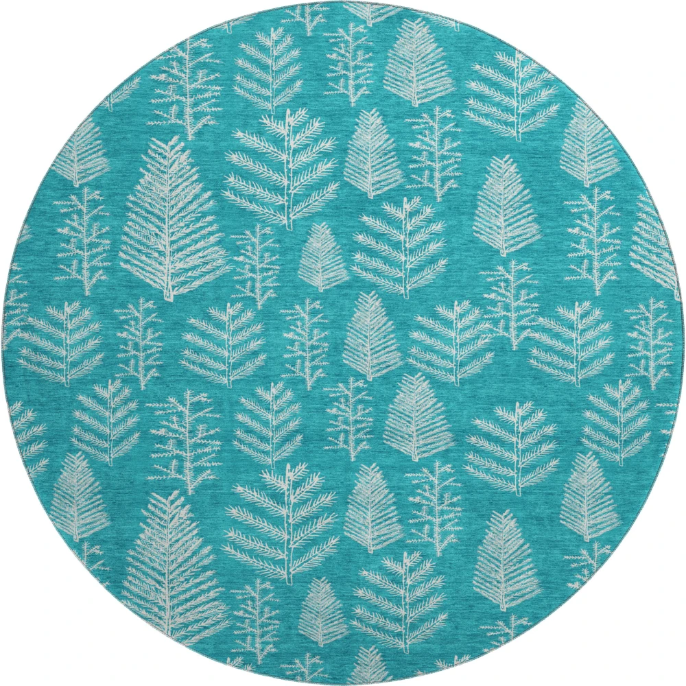 Mayfield AMF1813 Teal 8' x 8' Rug