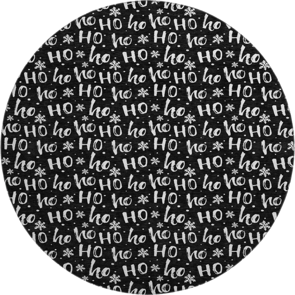 Mayfield AMF1814 Black 8' x 8' Rug
