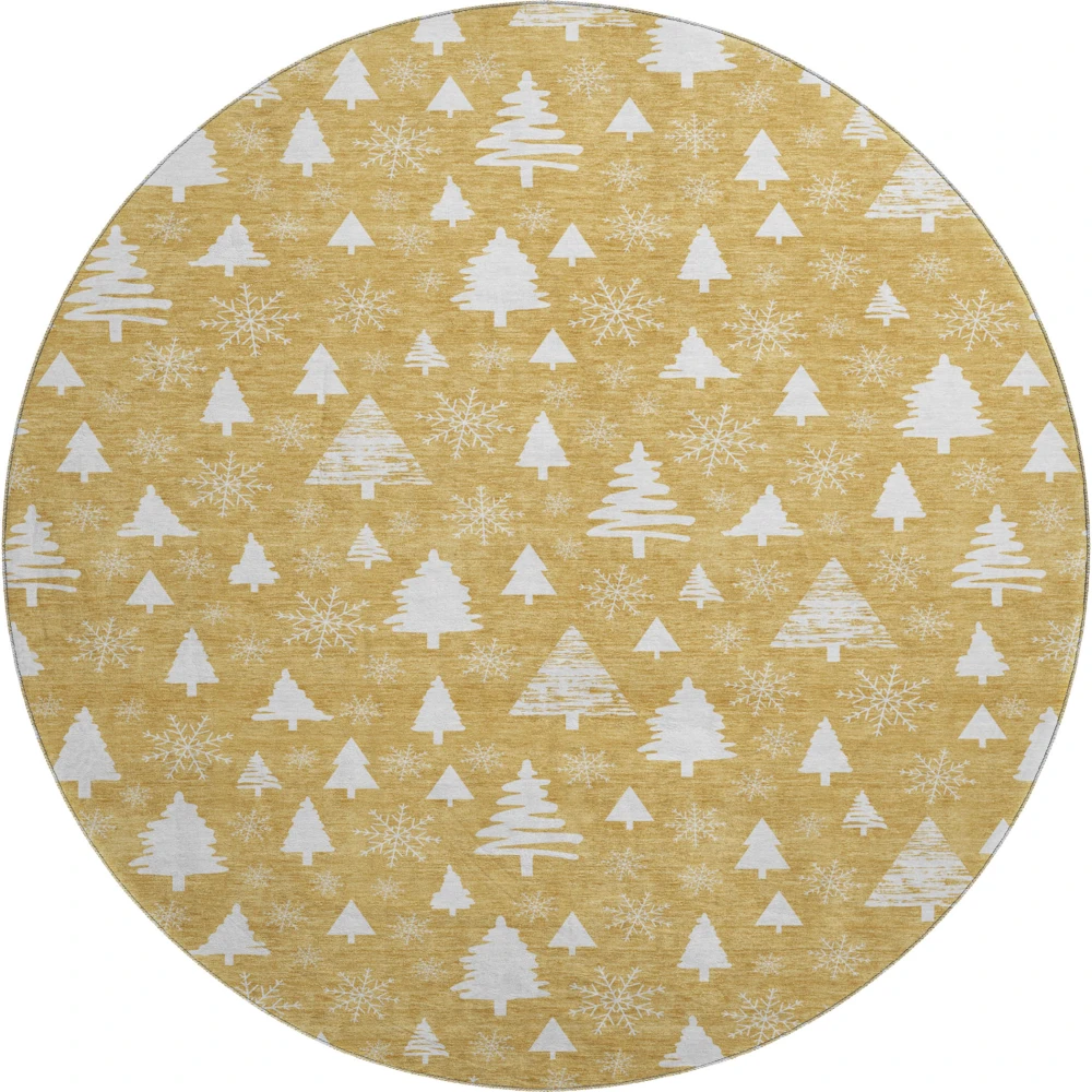 Mayfield AMF1815 Gold 8' x 8' Rug