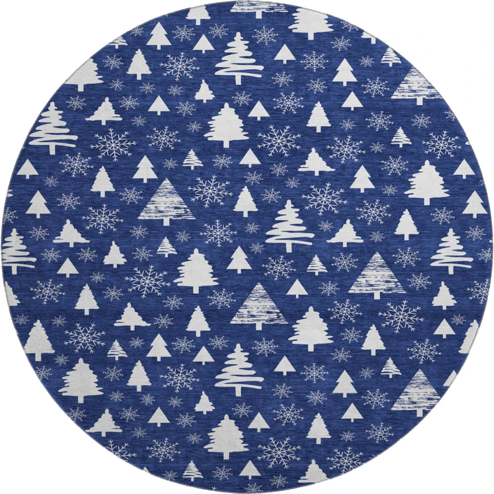 Mayfield AMF1815 Navy 8' x 8' Rug