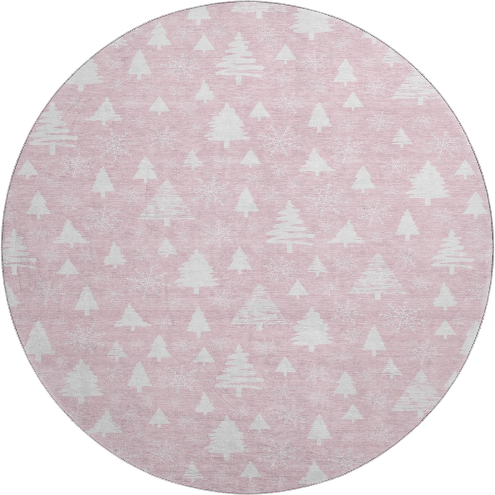 Mayfield AMF1815 Pink 8' x 8' Rug