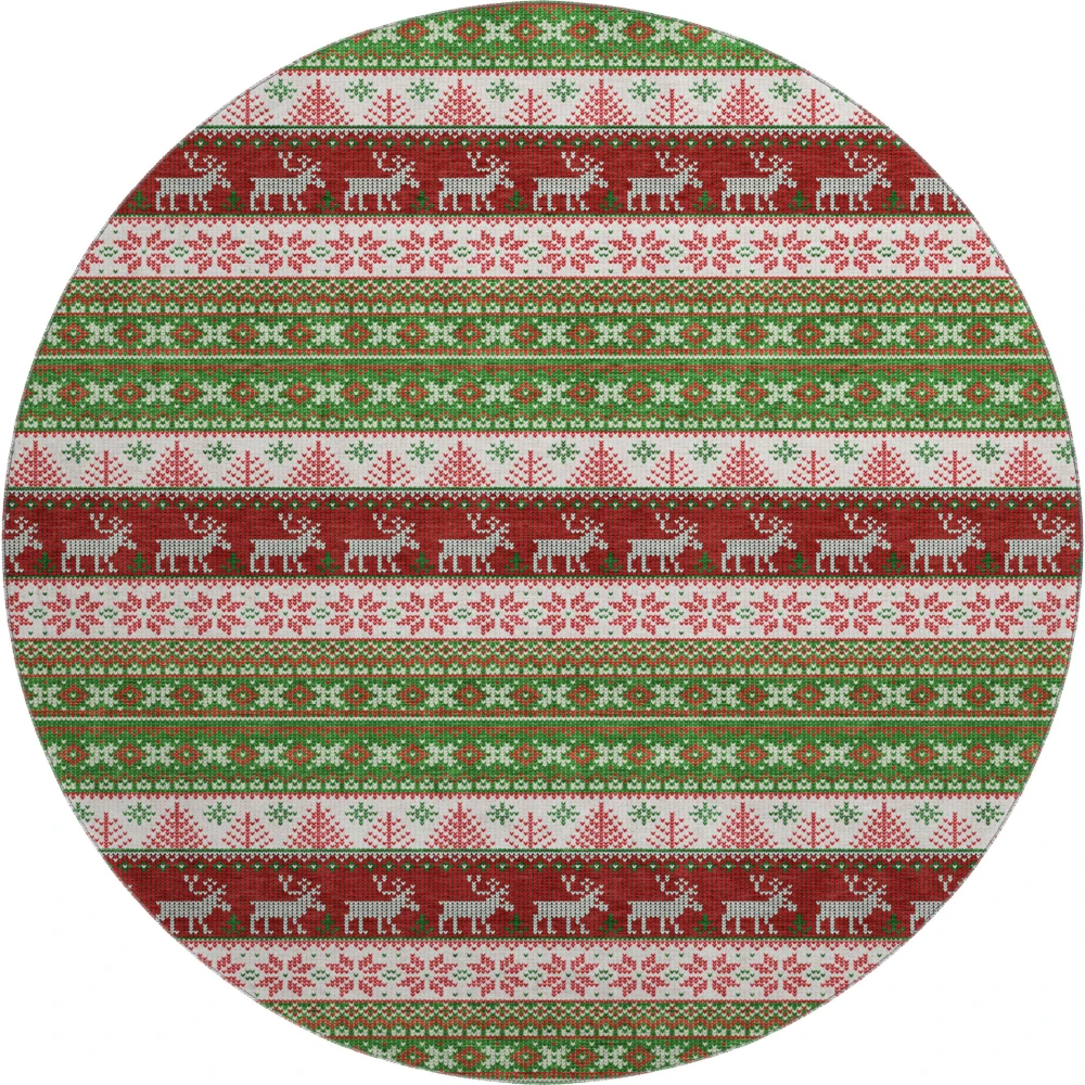 Mayfield AMF1818 Green 8' x 8' Rug