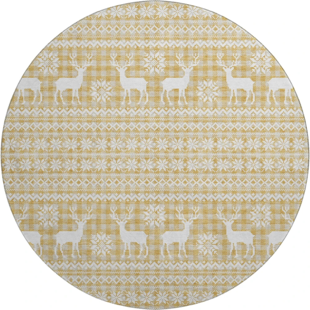 Mayfield AMF1820 Gold 8' x 8' Rug
