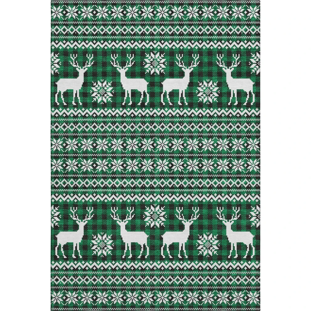 Mayfield AMF1820 Green 3' x 5' Rug